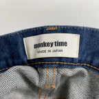 monkey time モンキータイム / 13oz トラウザーズ デニムパンツ 参考定価：16,300+tax SIZE:M