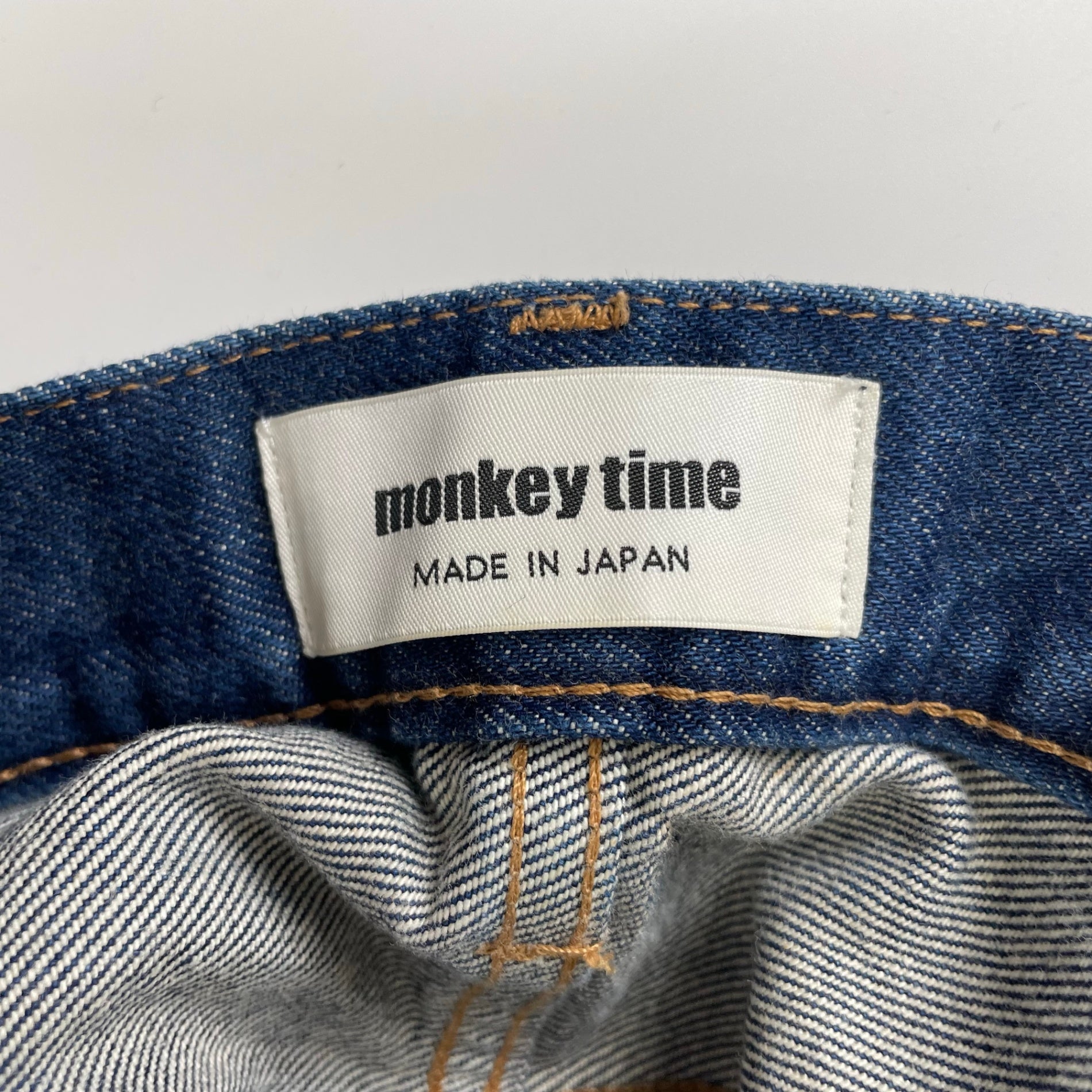 monkey time モンキータイム / 13oz トラウザーズ デニムパンツ 参考定価：16,300+tax SIZE:M