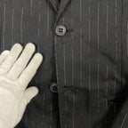 EMPORIO ARMANI エンポリオ アルマーニ / JOHNNY LINE コットンウールMIXアンコンジャケット 参考定価：80,000程度 SIZE:48