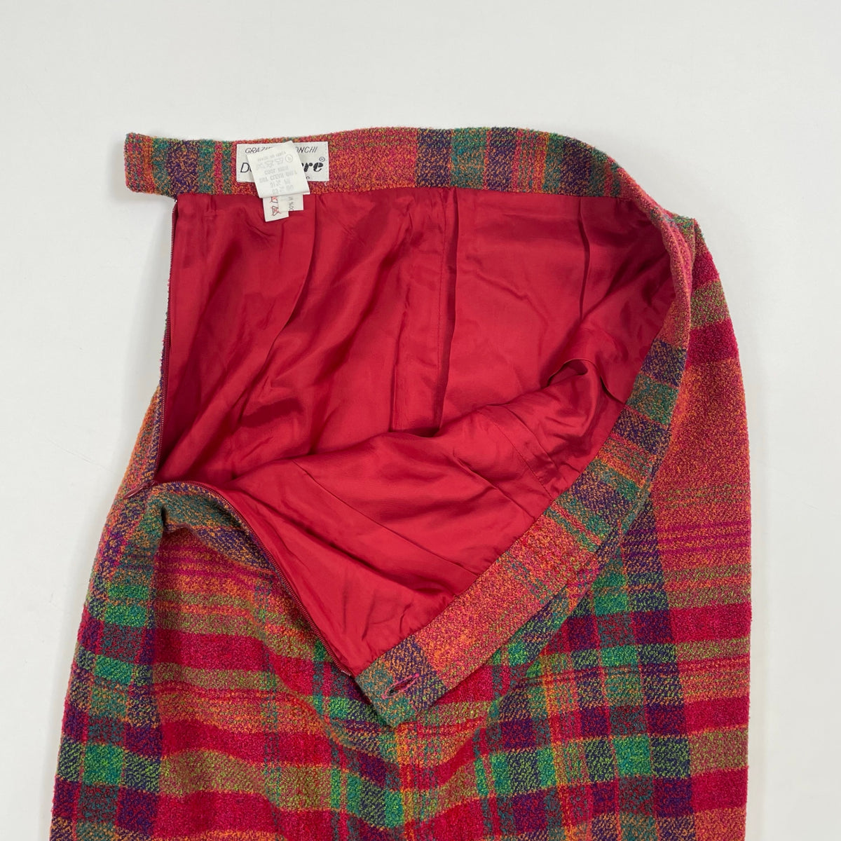 DONNA erre / セットアップ パイルチェックジャケット 参考定価：170,000程度 SIZE:42