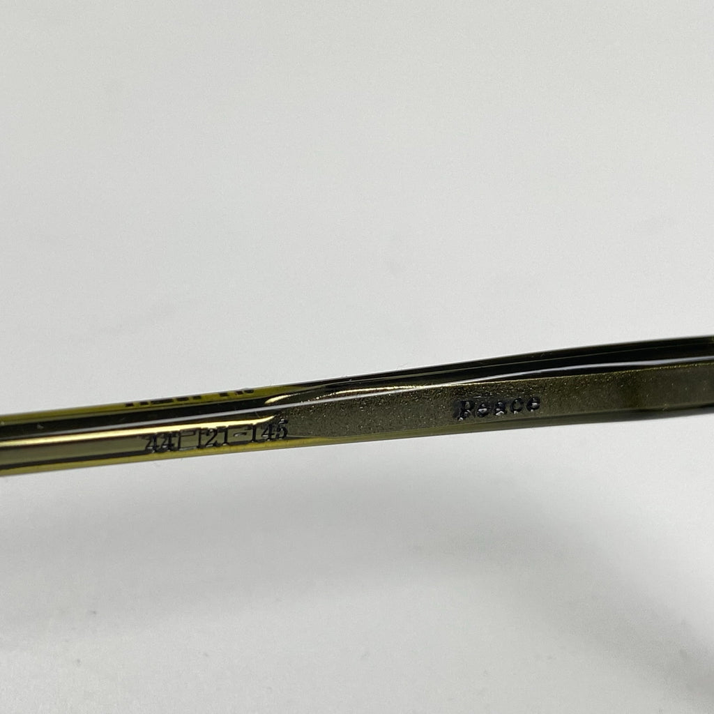 【極美品】 Porter Classic ポータークラシック × 金子眼鏡 / PEACE COLLECTION コラボ サングラス OLIVE 参考定価：46,000+tax