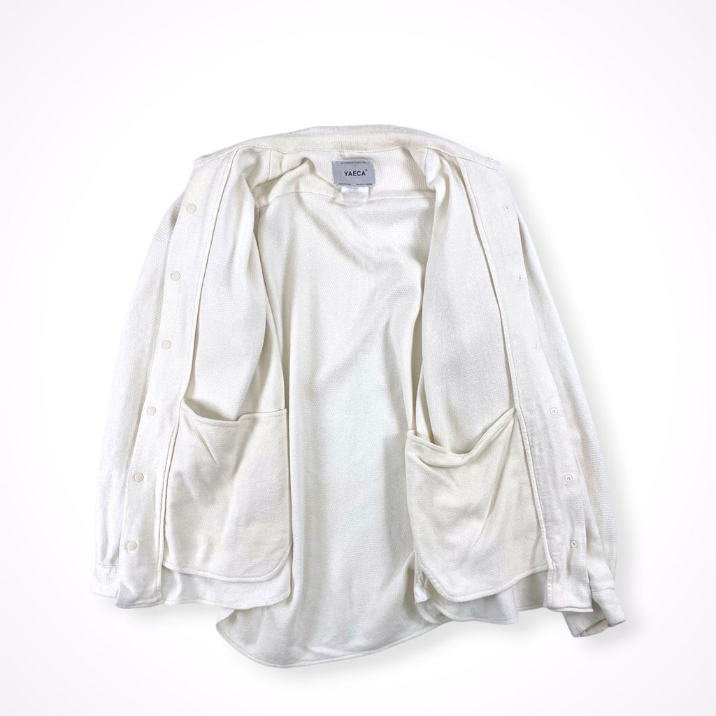 YAECA / サーマルスナップシャツ 参考定価：22,000程度 SIZE:M程度