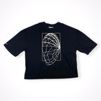 HENRIK VIBKOV ヘンリックヴィブスコフ / エンブロイダリーTシャツ ブラック SIZE：XL