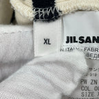 JIL SANDER + / バックロゴボーダーTEE 参考定価：60,000程度 SIZE:XL