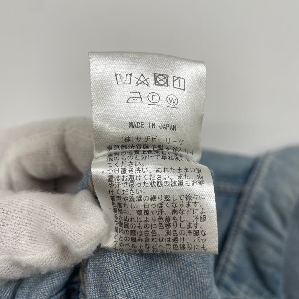Ron herman ロンハーマン / ヴィンテージ加工 スナップボタンデニムシャツ 参考定価：40,000程度 SIZE:XL