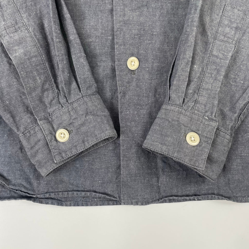 MHL. / 日本製コットンリネンシャツ 参考定価：25,000程度 SIZE:S