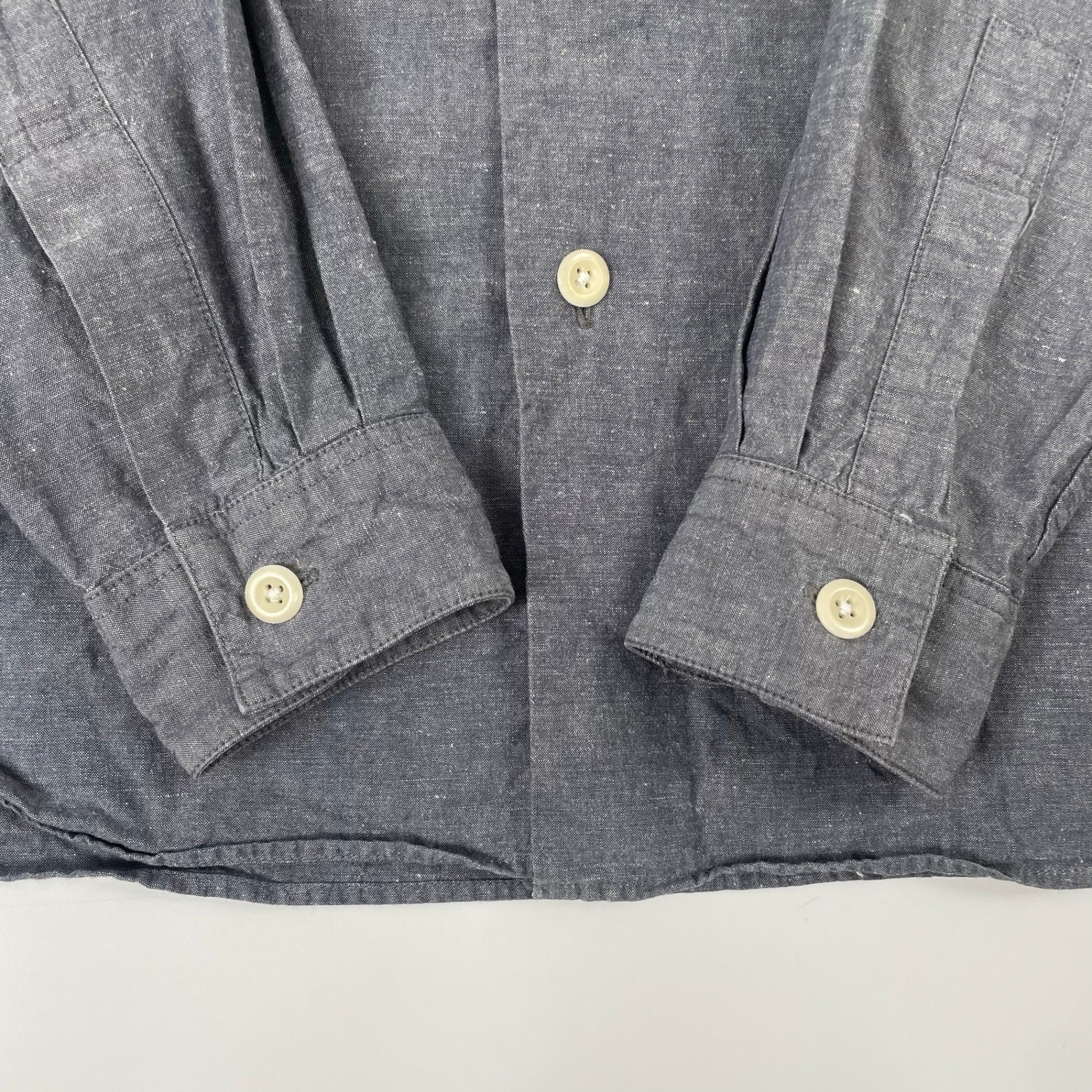MHL. / 日本製コットンリネンシャツ 参考定価：25,000程度 SIZE:S