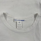 COMME des GARCONS SHIRT コムデギャルソンシャツ / メニーポケットTEE ホワイト 参考定価：20,000程度 SIZE：S