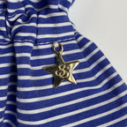 Souvenir スーベニア / 切替ミックスシャツスカート MADE IN ITALY 参考定価：22,000程度 SIZE:FREE