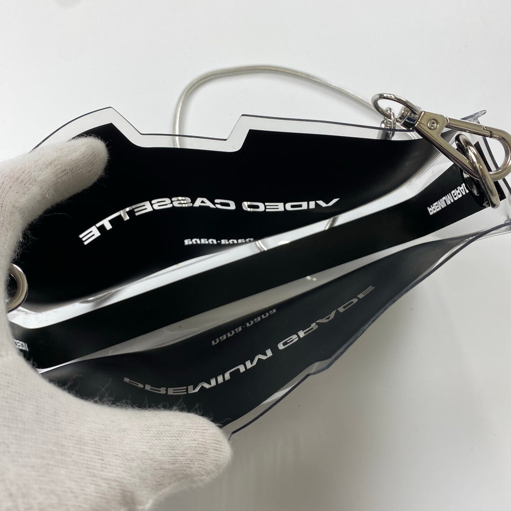 nana-nana ナナ ナナ / PVC VIDEO CASSETTE BAG チェーンショルダー バッグ 参考定価：9,000+tax