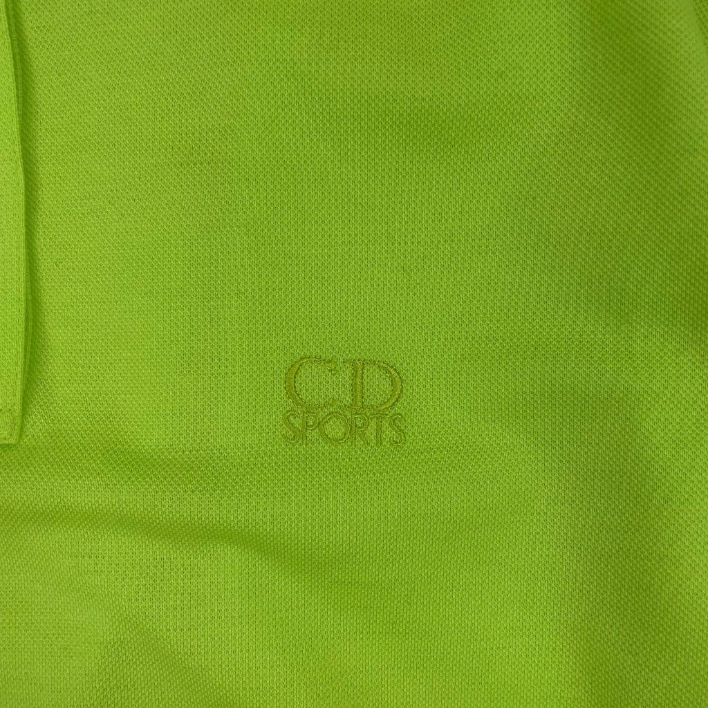 Christian Dior SPORTS クリスチャンディオール スポーツ / ヴィンテージバイカラーポロシャツ グリーン SIZE:L