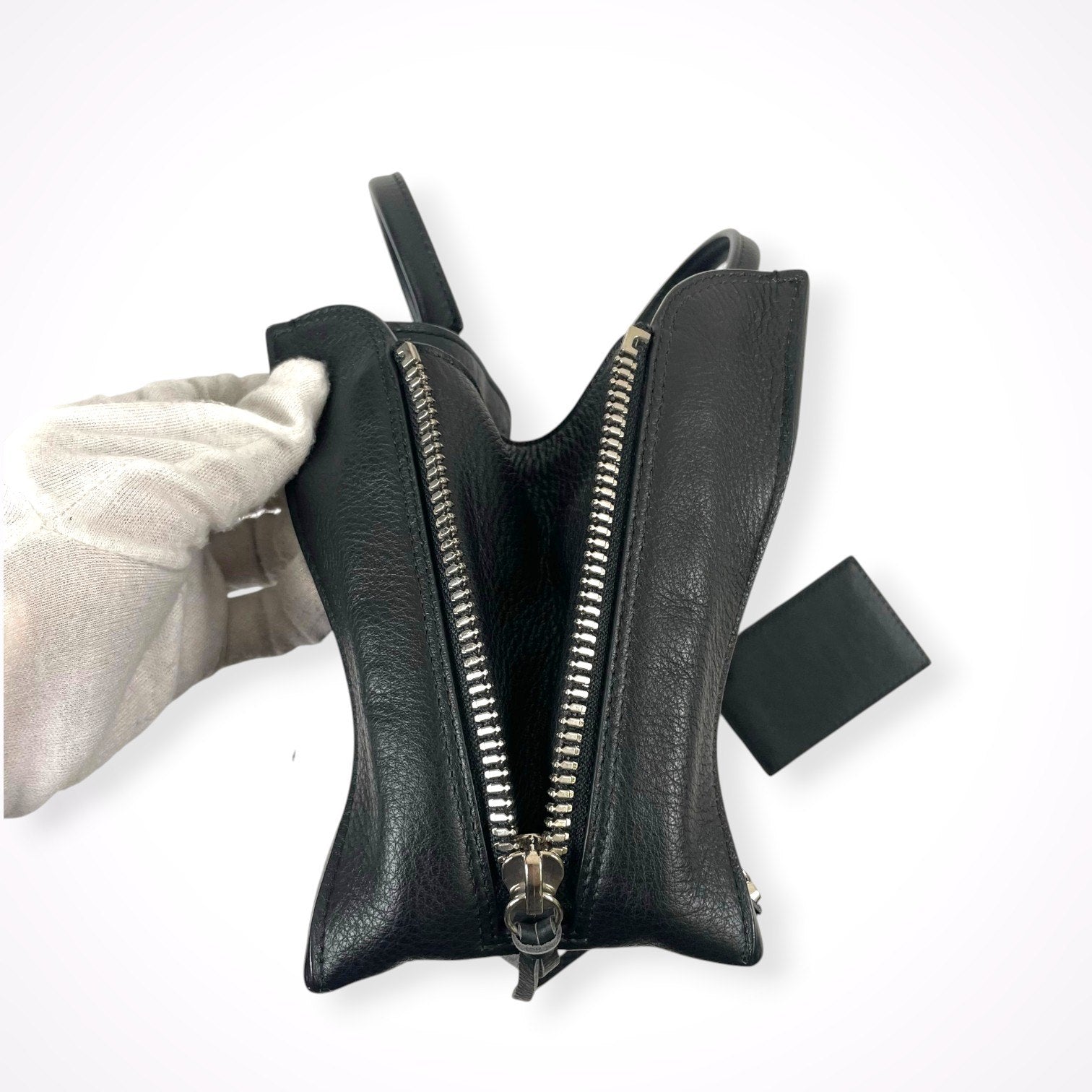 BALENCIAGA バレンシアガ / ペーパー A6 2WAYハンドバッグ 参考定価：200,000程度