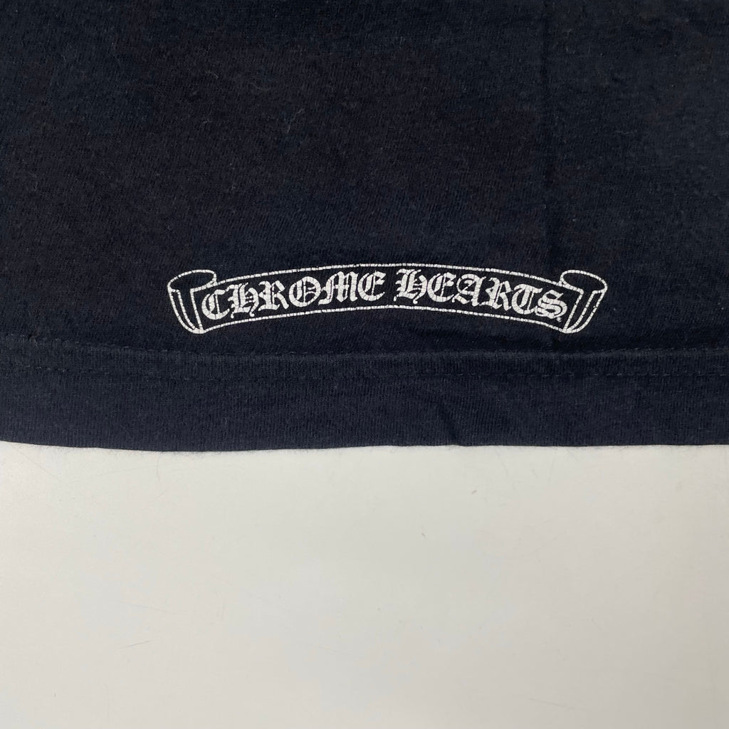 CHROME HEARTS / NECK LOGO ロングスリーブTシャツ 国内代理店付 SIZE:L