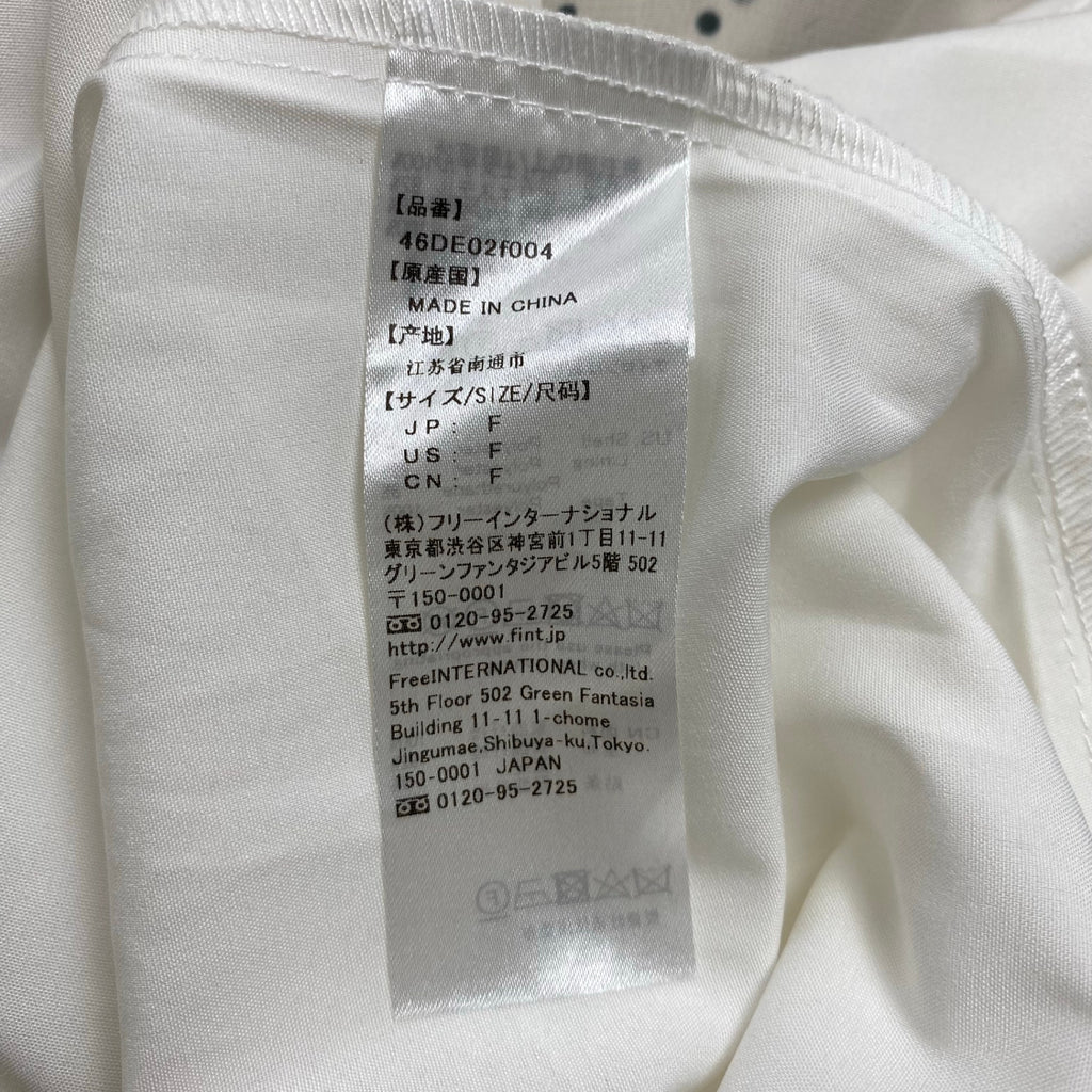 an another angelus アン アナザー アンジェラス / 配色ラインシアードットワンピース 参考定価：16,000+tax