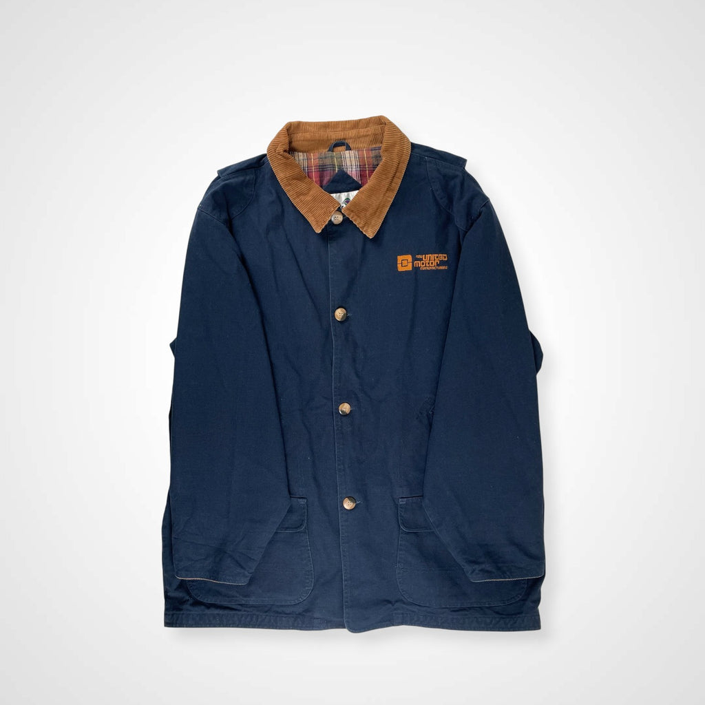 VINTAGE ヴィンテージ / ダック地カバーオール 企業ロゴ SIZE:XL