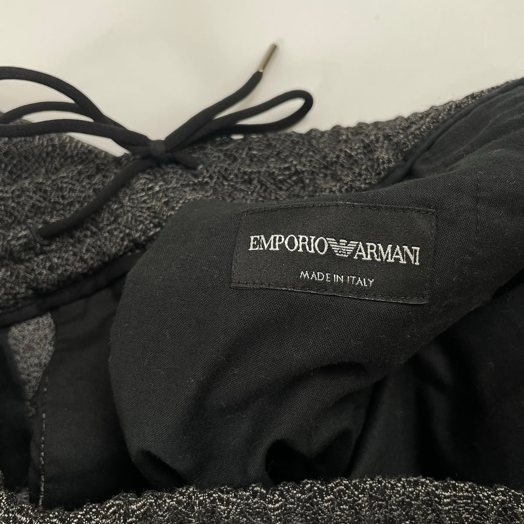 EMPORIO ARMANI / ジャガード織イージーパンツ 参考定価：50,000程度 SIZE:44