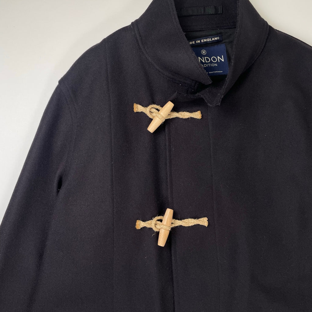 LONDON TRADITION ロンドン トラディション / 別注ダッフルコート ネイビー 参考定価：60,000程度 SIZE：L
