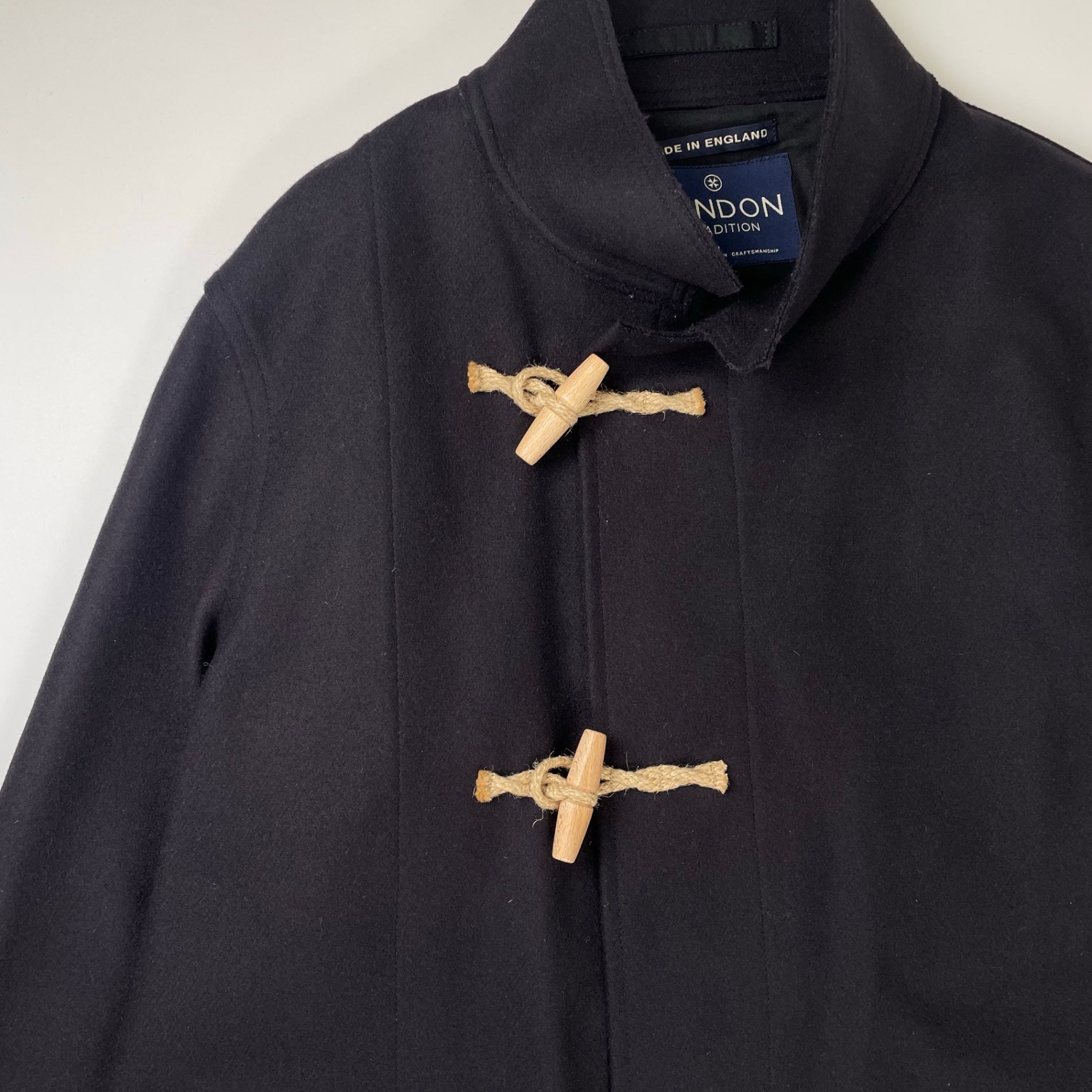 LONDON TRADITION ロンドン トラディション / 別注ダッフルコート ネイビー 参考定価：60,000程度 SIZE：L