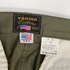 vanson / クロスボーンコットンチノパンツ 参考定価：13,800+tax SIZE:W32