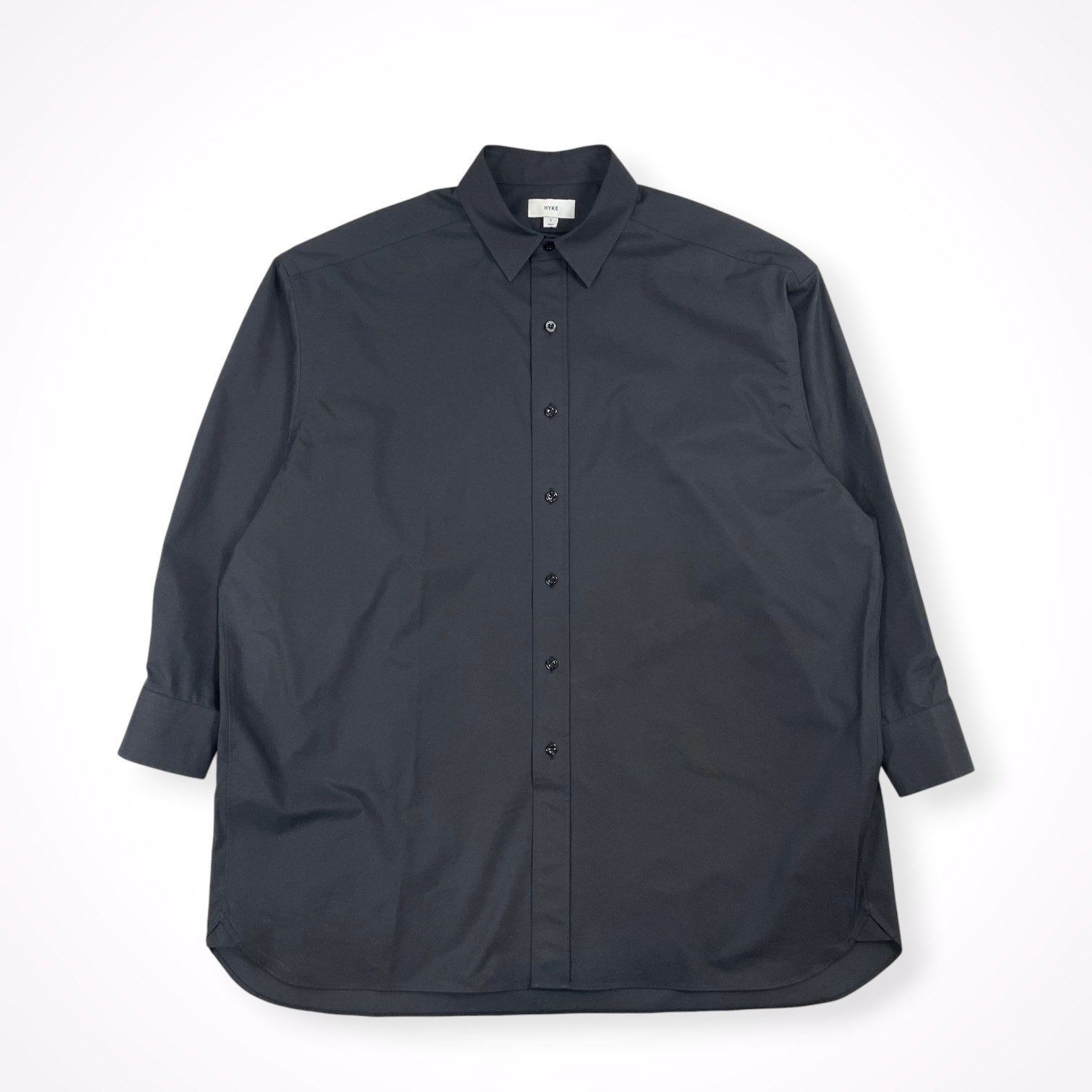 HYKE / BIG SHIRT ビッグシルエットシャツ 参考定価：32,000+tax SIZE:1