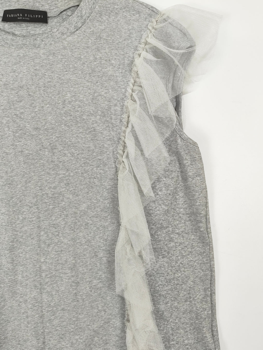 FABIANA FILIPPI / レースレイヤードカットソー 参考定価：75,000程度 SIZE:M