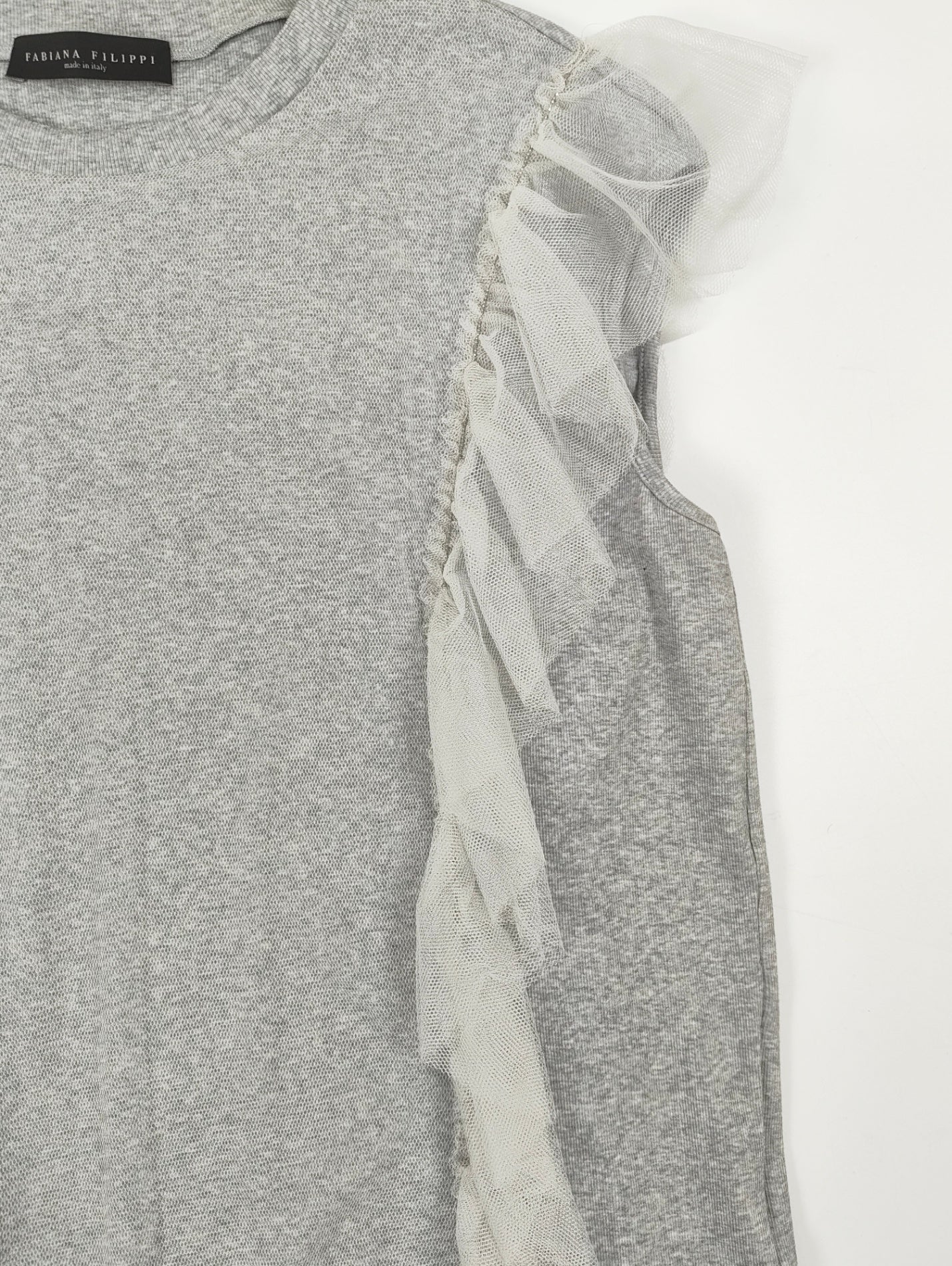 FABIANA FILIPPI / レースレイヤードカットソー 参考定価：75,000程度 SIZE:M