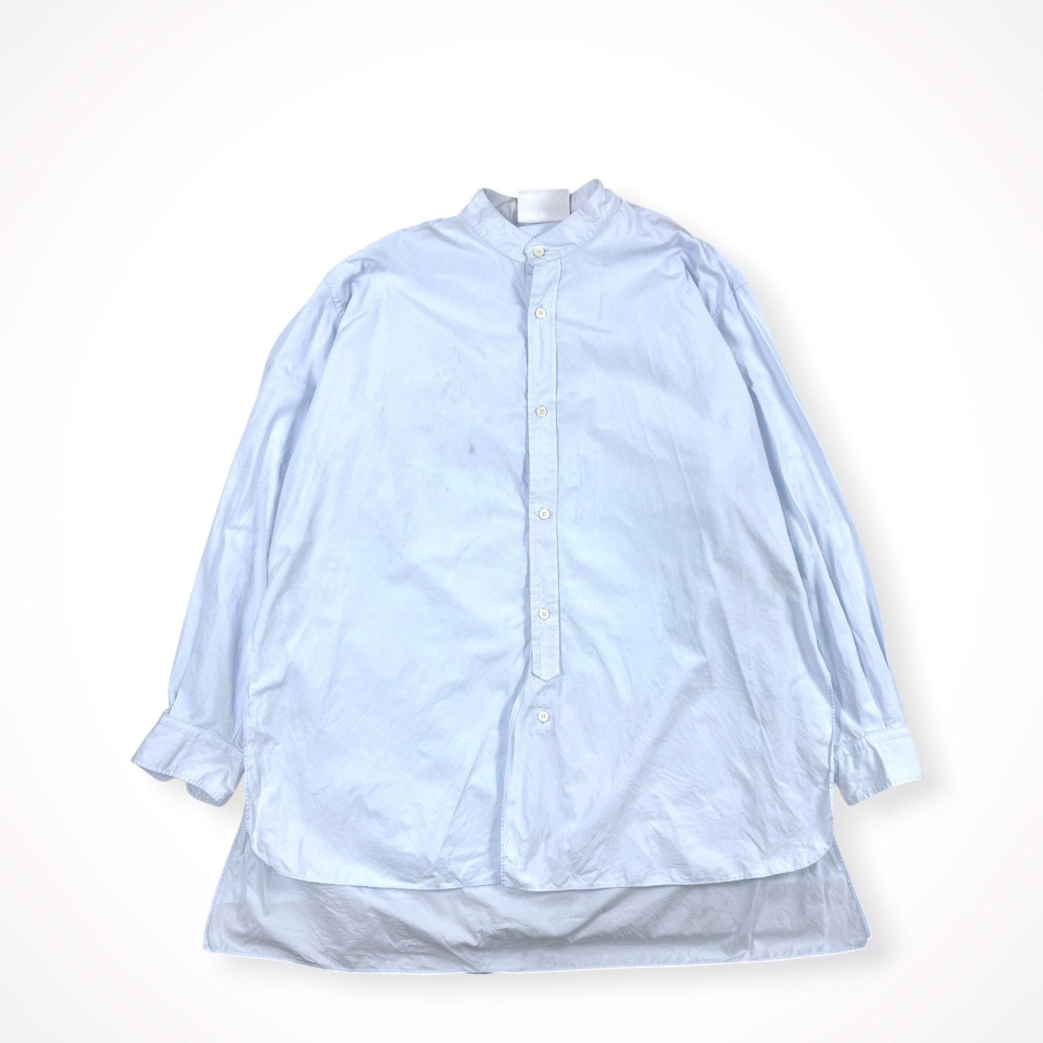 HED MAYNER / ノーカラービッグシャツ 20AW SIZE:S