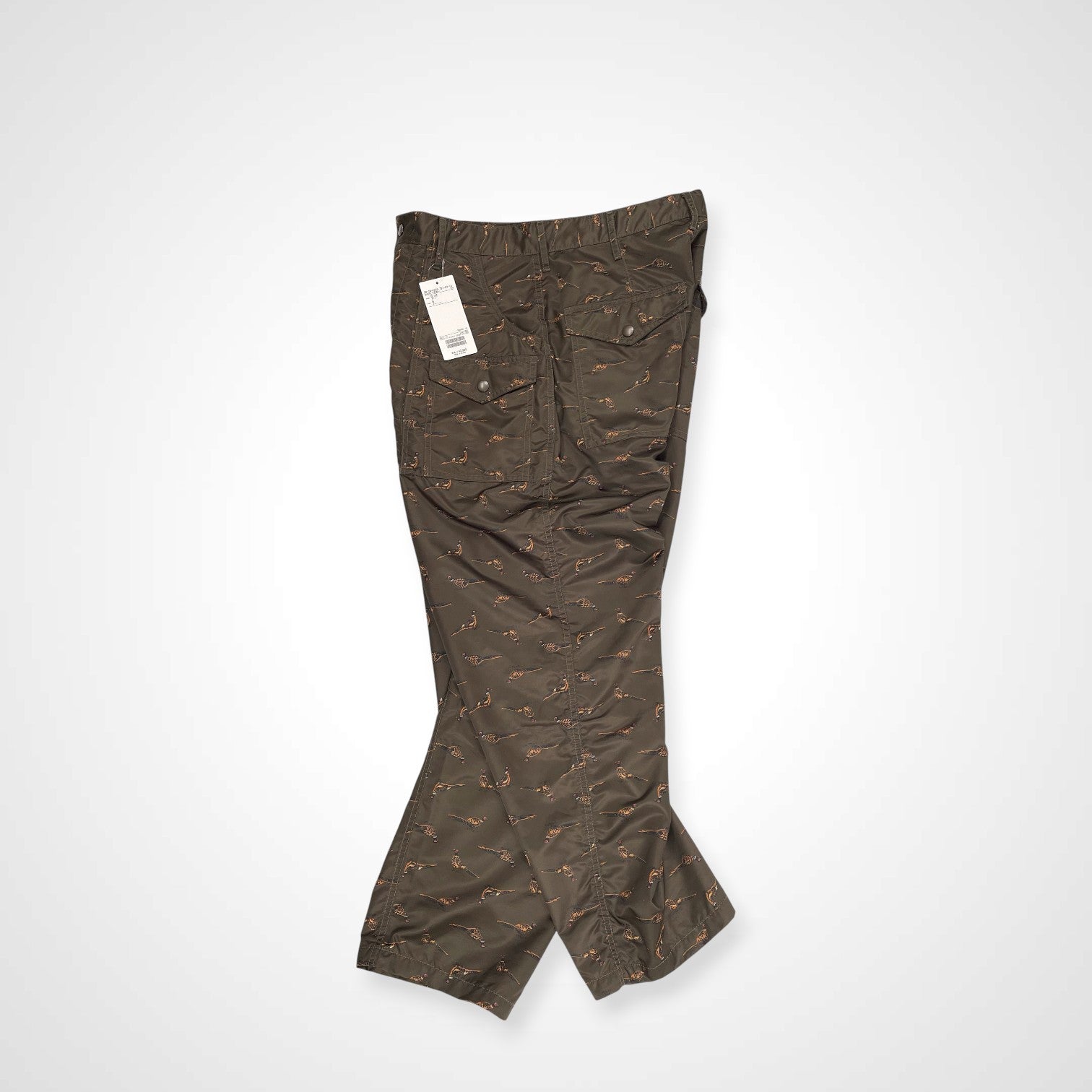 BEAMS PLUS ビームスプラス / Bush Pants Polyester Animal Print 参考定価：40,000+tax SIZE:M