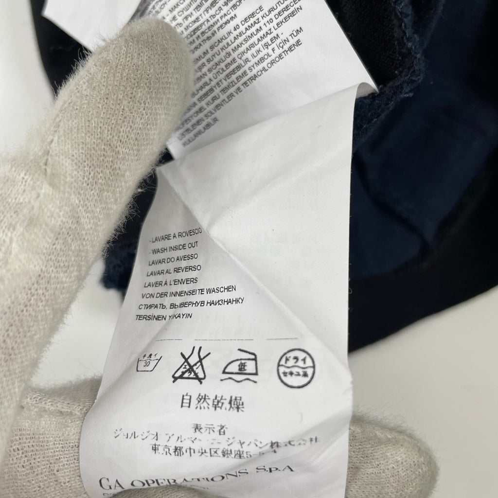 ARMANI collezioni / バイカラージップブルゾン 参考定価：80,000程度 SIZE:XS