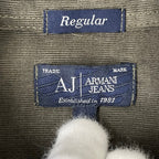 ARMANI JEANS / OLDコットンコーデュロイシャツ 参考定価：30,000程度 SIZE:S