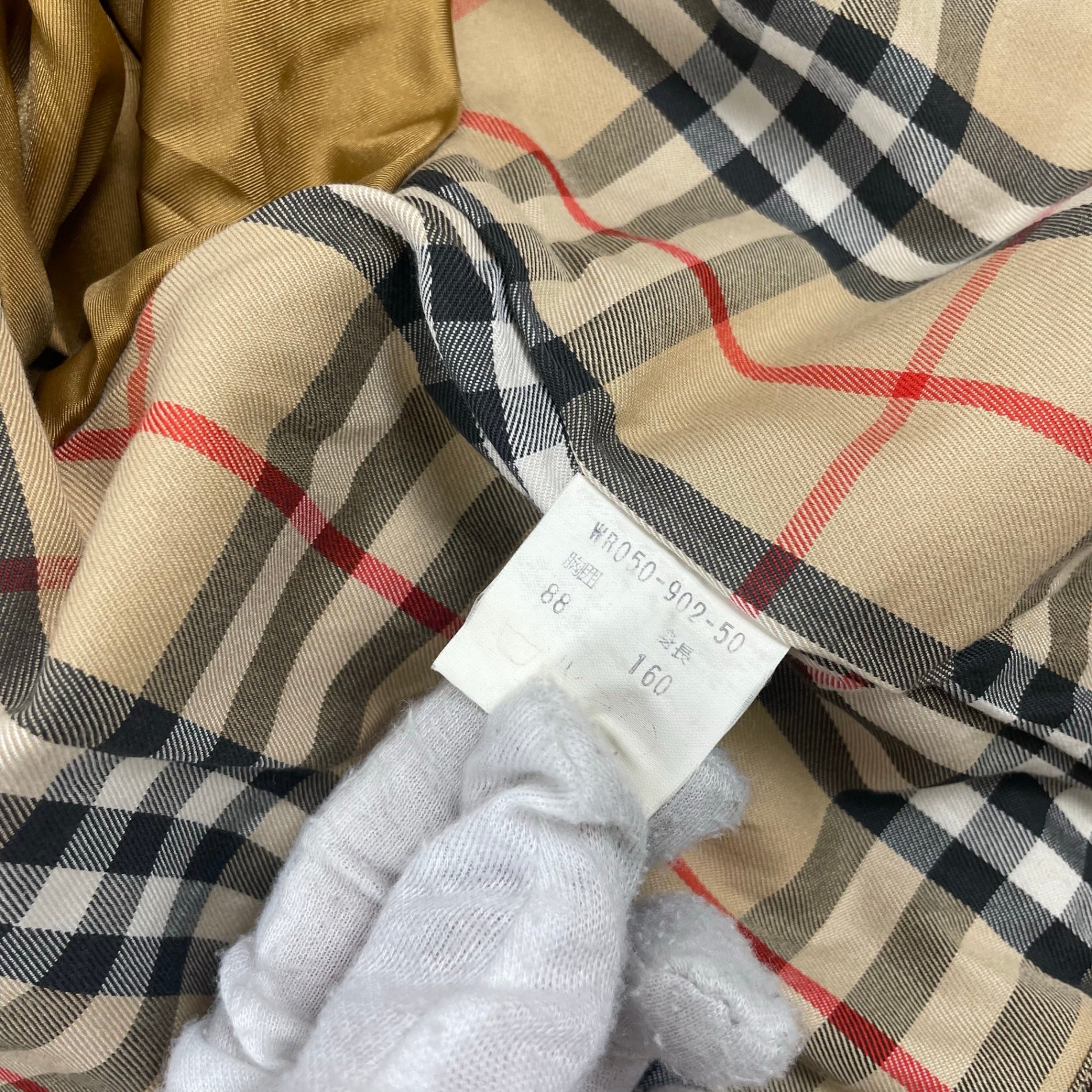 Burberry's バーバリーズ / 90sコットン100％ギャバジンステンカラーコート SIZE:160