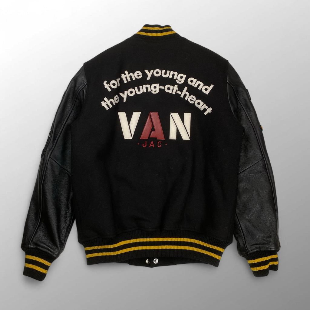 VAN JACKET × vanson ヴァンヂャケット バンソン / 70周年 アワードジャケット フルデコ 未使用品 SIZE:M
