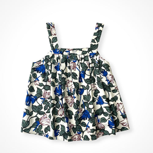 MACPHEE / ボタニカルプリント トップス 参考定価：15,000+tax SIZE:S