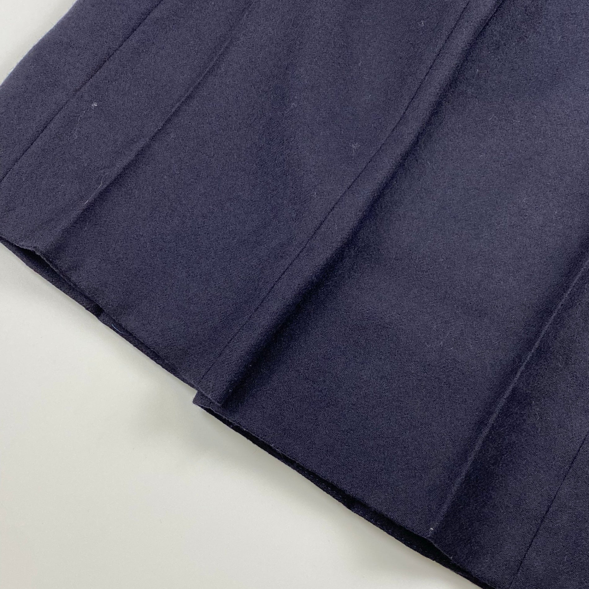 【04AW wave期】 RAF SIMONS ラフシモンズ / エンブロイダリー ミニマル スラックス ネイビー SIZE:46