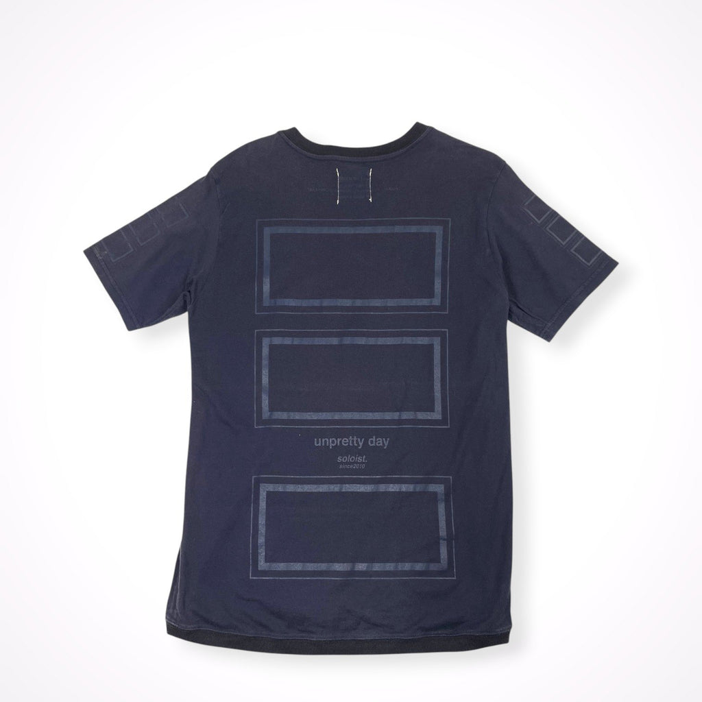 TAKAHIRO MIYASHITA The SOLOIST タカヒロミヤシタ ザ ソロイスト / プリントTシャツ mixture 2016 SIZE:46