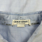 GIORGIO ARMANI LE COLLEZIONI ジョルジオアルマーニ / 80s ヴィンテージソリッドカラーシャツ SIZE：15 1/2