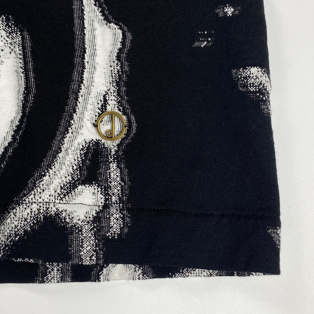 【極美品】 dunhill ダンヒル / GEAR ジャガード Tシャツ 総柄 Gear Short Sleeve T-Shirt 参考定価：60,000程度 SIZE:L