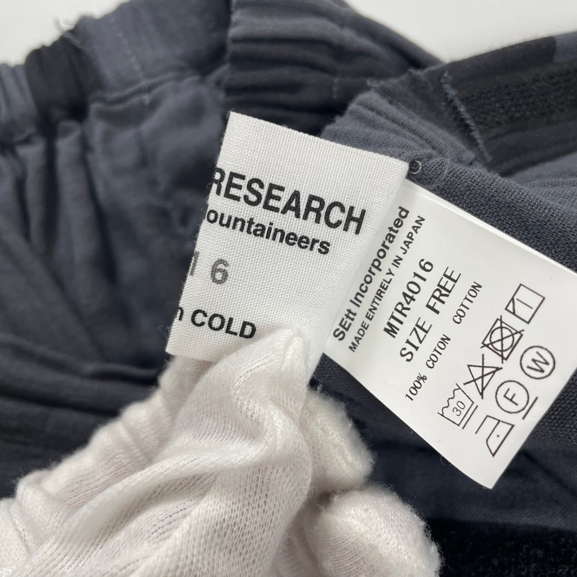 MOUNTAIN RESEARCH マウンテンリサーチ / GAUZE KILT ガーゼキルト 24AW MTR4016 参考定価：25,000+tax