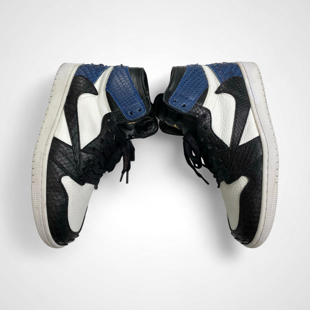 STAN GLS スタン ジーエルエス S.CURVE STUDIO / AJ1 TRAVIS パイソンカスタム 参考定価：300,000程度 SIZE：9(27cm程度)