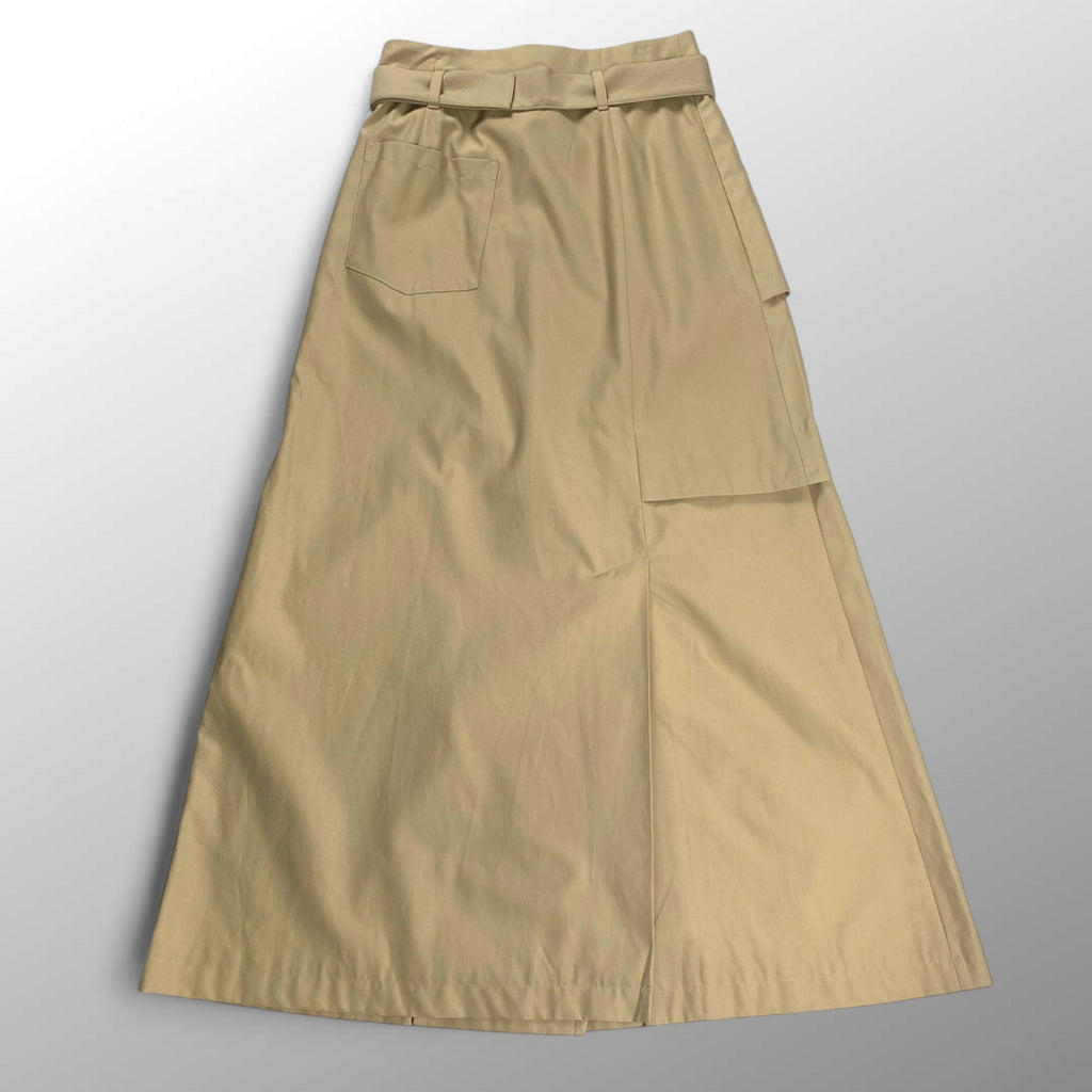 UN3D アンスリード / トレンチスカート ラップデザイン ベルト付 星玲奈さん着用 SIZE:38(M程度)