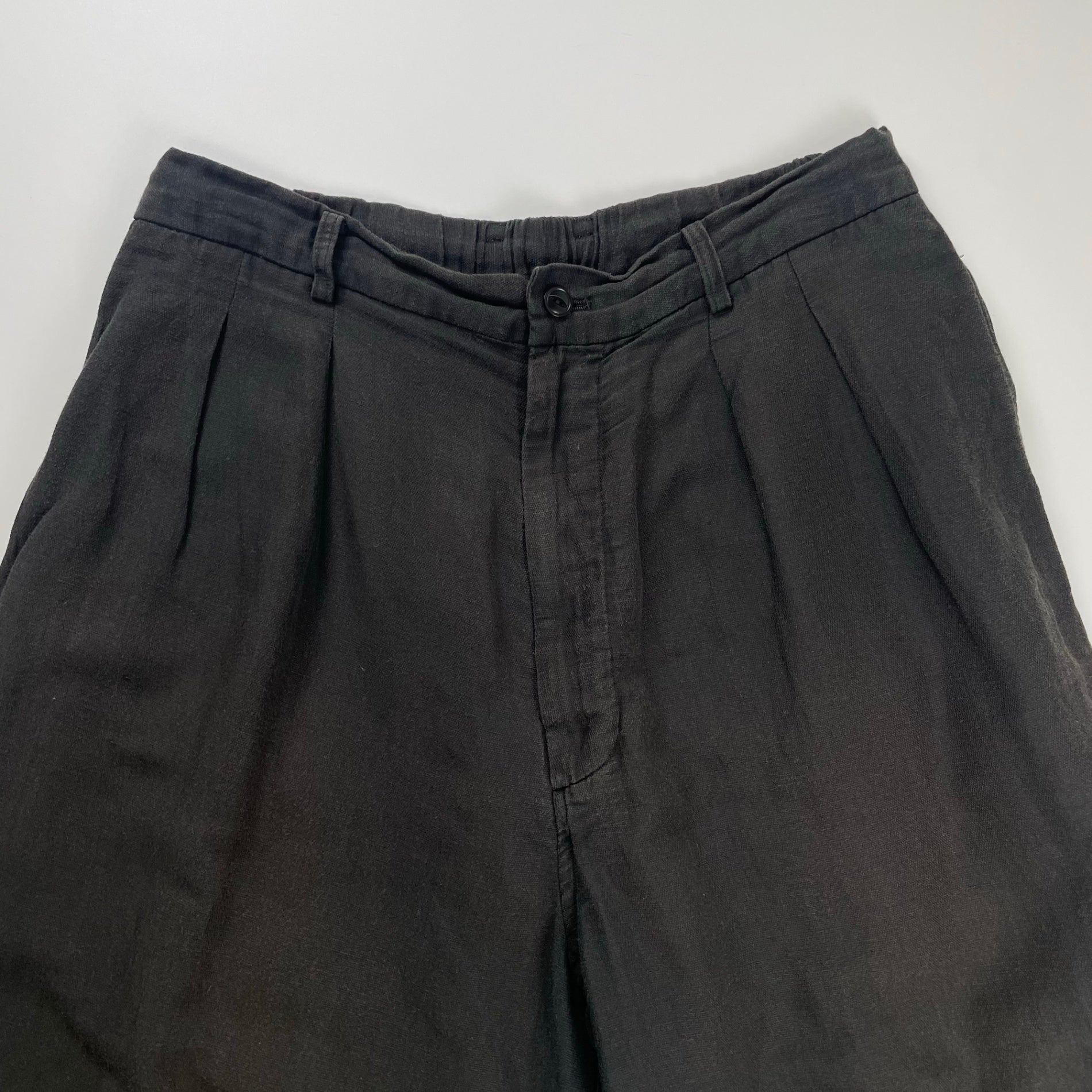 YOKO SAKAMOTO ヨーコ サカモト / コットンリネンイージーパンツ 参考定価：35,000程度  SIZE:M