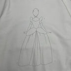 RON HERMAN × Disney ロンハーマン ディズニー / SWEAT PULL OVER "Cinderella" スウェット シンデレラ ホワイト SIZE:S