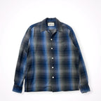 WACKO MARIA / レーヨンオンブレチェックシャツ SIZE:M