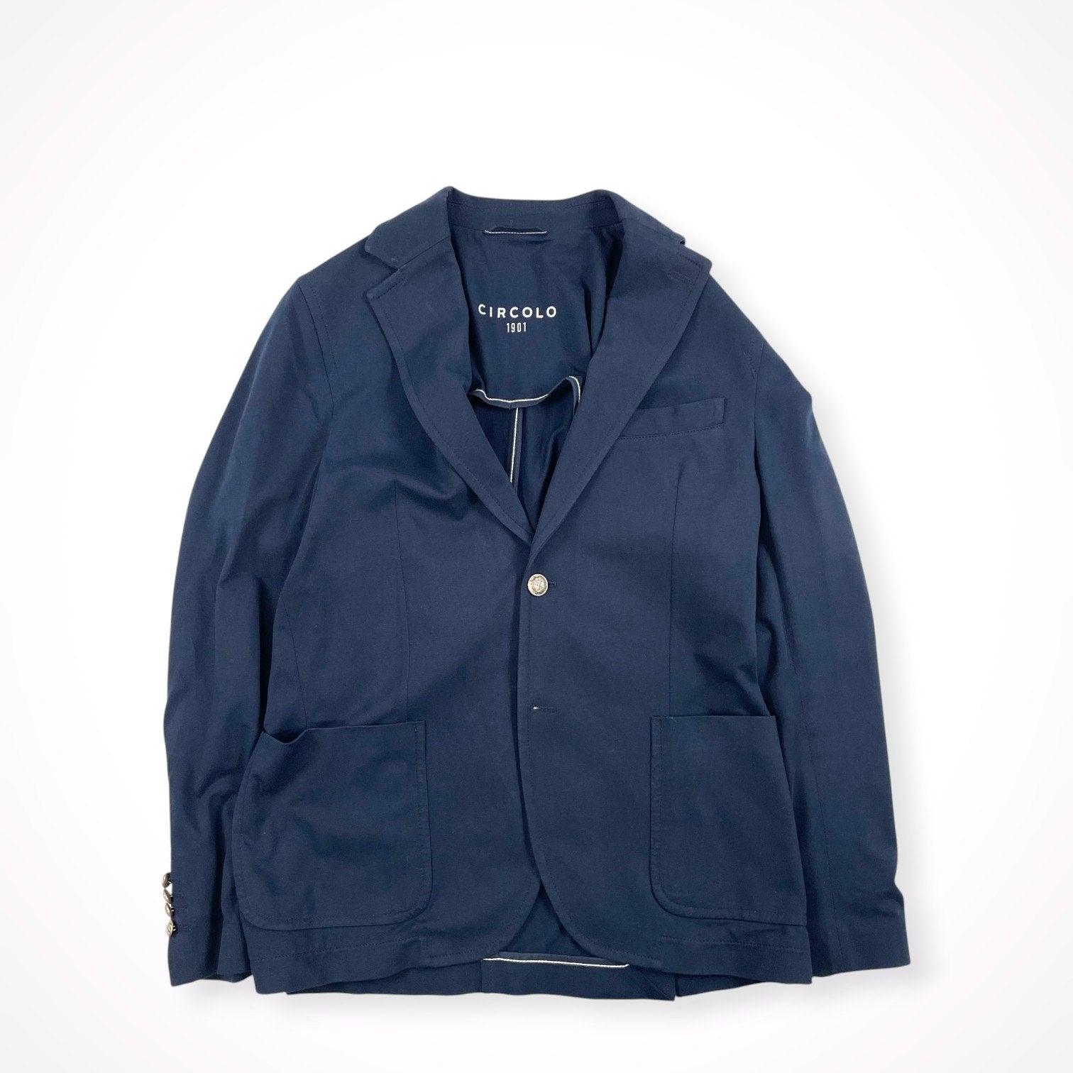 CIRCOLO 1901 / アンコンテーラードジャケット CN2531 参考定価：52,000+tax SIZE:48