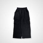 INTODUSK イントゥダスク / スウェットカーゴパンツ ブラック 参考定価：40,000程度 SIZE：S