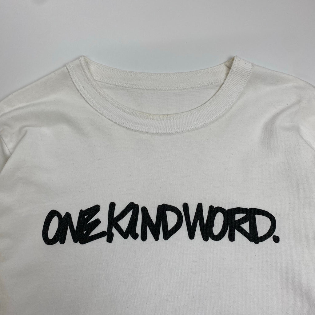 sacai × Eric Haze サカイ エリック・ヘイズ / ONEKINDWORD L/S T-shirt コラボ 長袖 Tシャツ 参考定価：19,000+tax SIZE：3