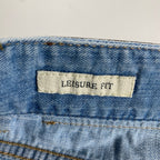 BRUNELLO CUCINELLI ブルネロ クチネリ / エンブレム刺繍 デニムパンツ LEISURE FIT  MADE IN ITALY 参考定価：130,000程度 SIZE:48(M程度)