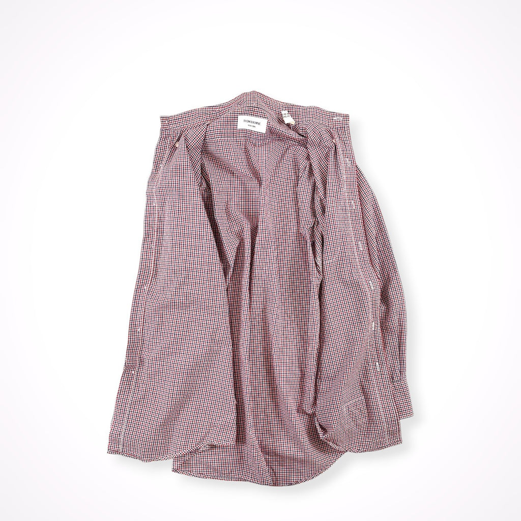 THOM BROWNE × 10 CORSO COMO COMME des GARCONS / コラボ チェック柄ボタンダウンシャツ SIZE:2