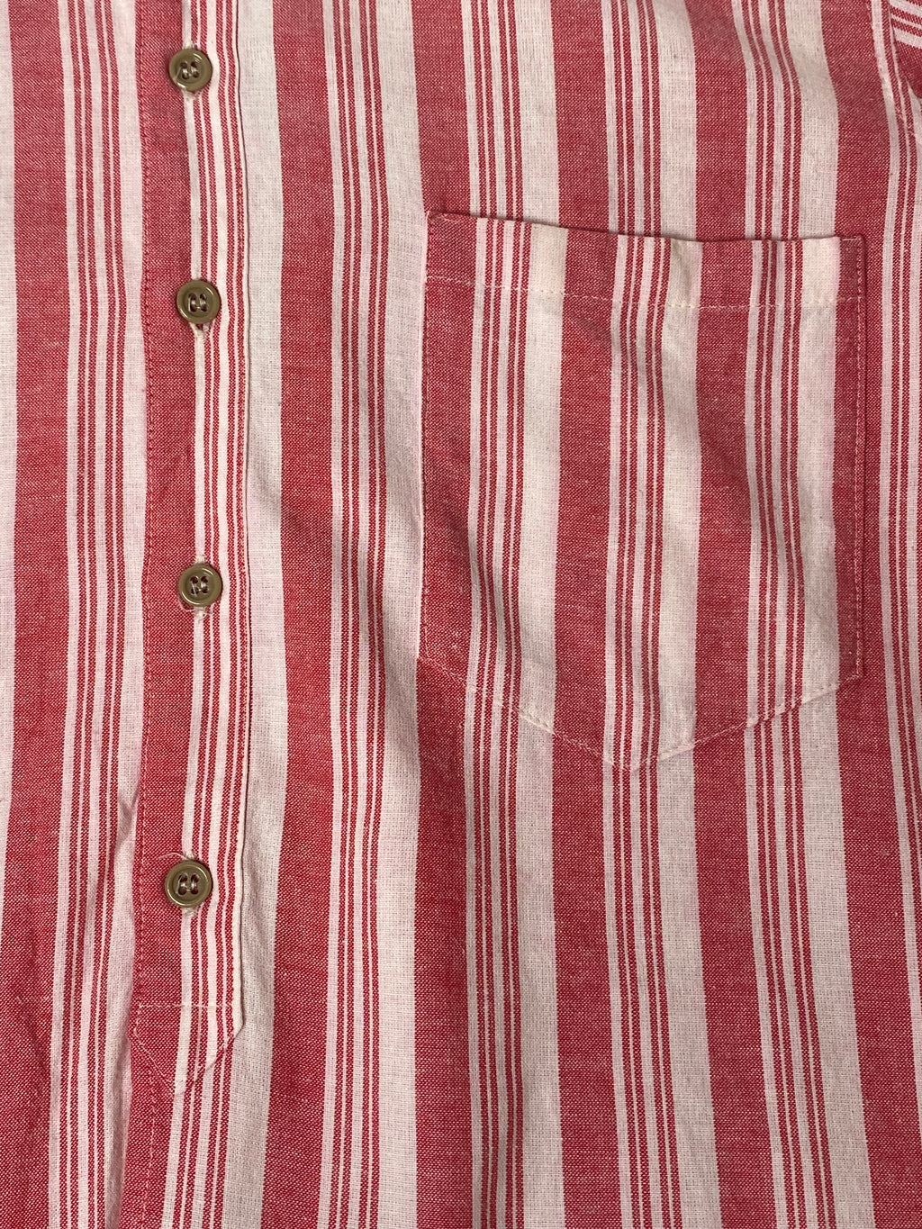 FRANK LEDER フランクリーダー コットン ストライプ シャツ