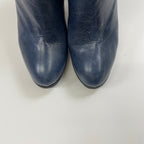 FABIO RUSCONI / レザーサイドジップショートブーツ 参考定価：50,000程度 SIZE:38